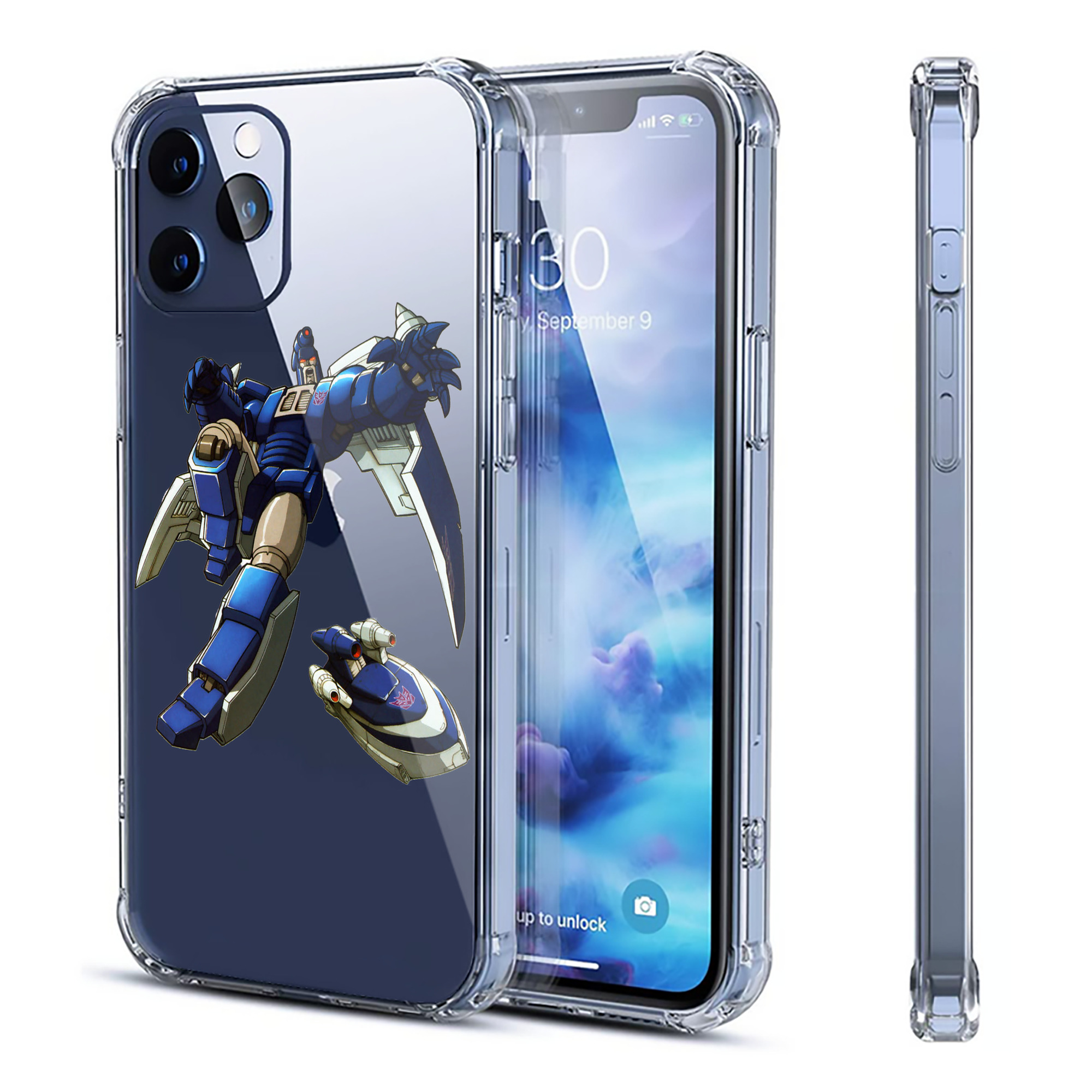 （画像用）  【iPhone 12シリーズ対応】透明スマホケース（クリアソフトケース）
